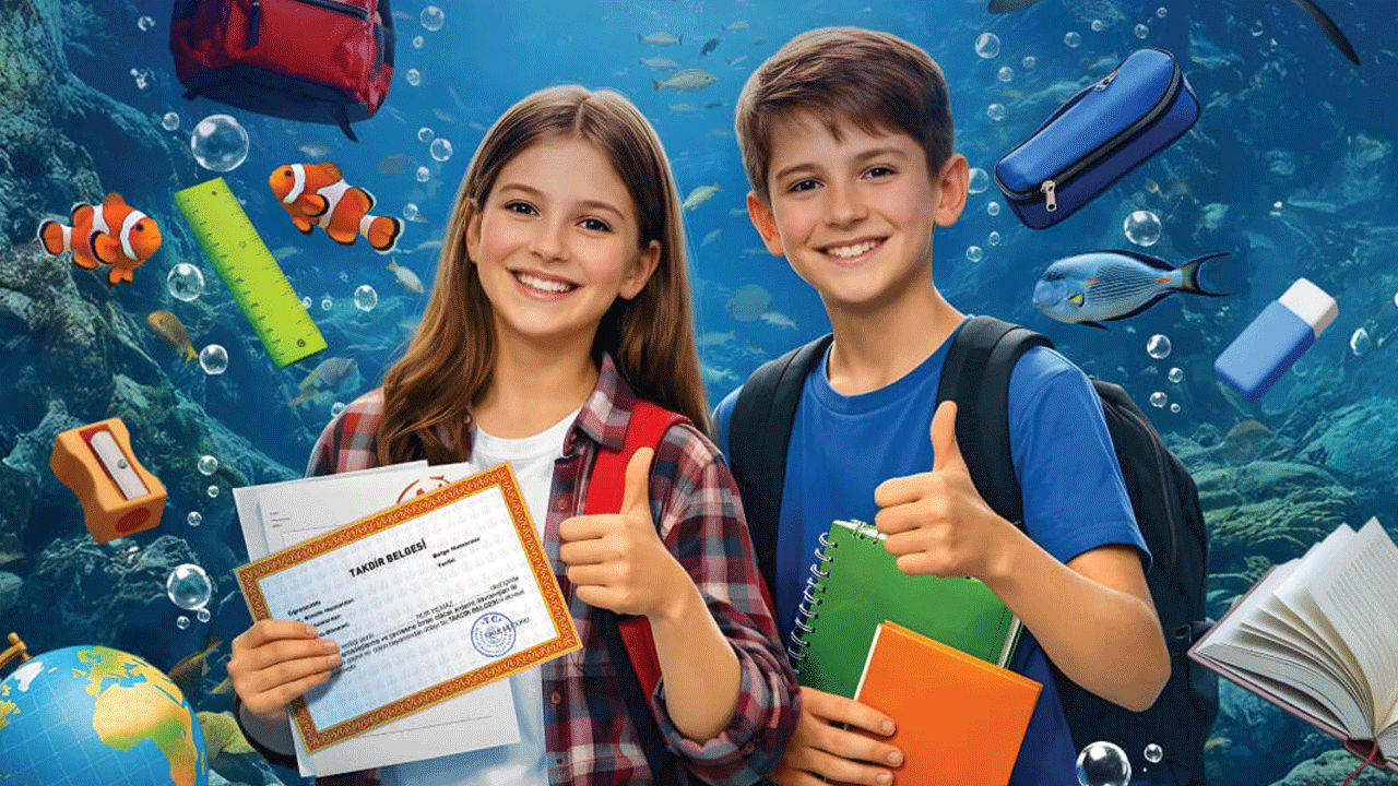 Çocuklara karne hediyesi