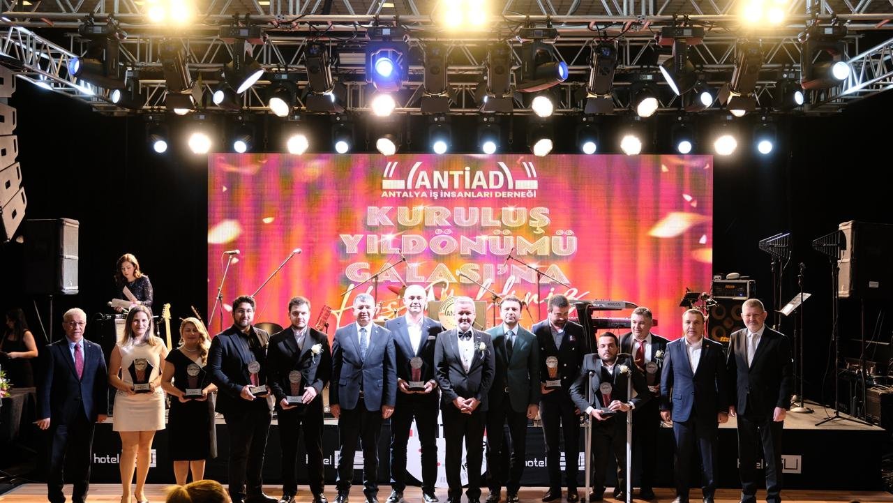 Antalya iş dünyası bu gecede buluştu