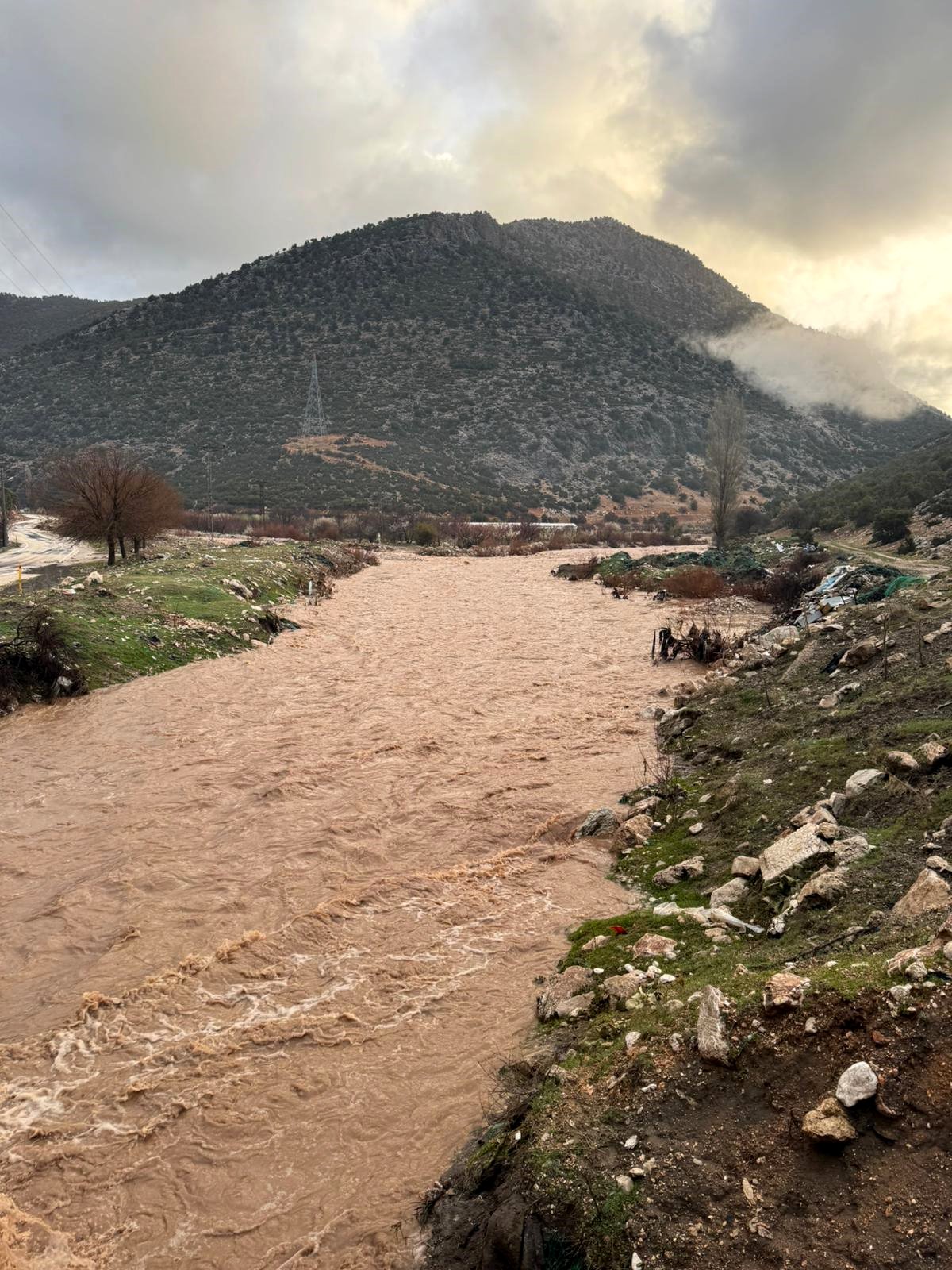 Antalya Elmalı’da sağanak felaketi