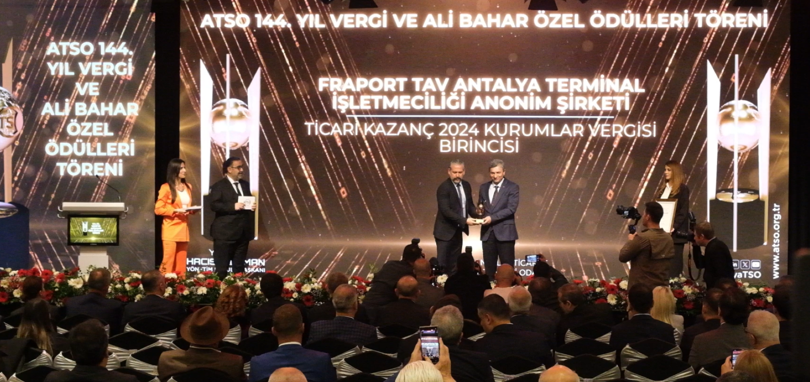 ATSO 144. Yıl Ödülleri sahiplerini buldu