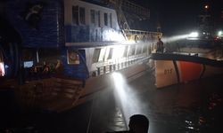 Alanya’da tur teknesinde korkutan yangın