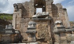 Perge’deki Kestros Çeşmesi, 1800 yıl aradan sonra suyla buluşacak