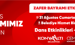 Konyaaltı Belediyesi 30 Ağustos İlanı