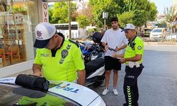 2 motosiklet sürücüsünden birine ceza