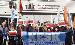 KESK Antalya: Yoksullaşmamızda TÜİK'in açıkladığı sahte enflasyon rakamlarının payı var