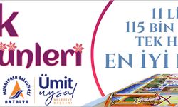 MURATPAŞA BELEDİYESİ ÇİÇEK FESTİVALİ İLANI
