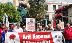 Antalya'da 1 Mayıs'ta Arif Koparan unutulmadı