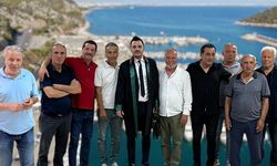 Balıkçı barınağında zafer balıkçıların