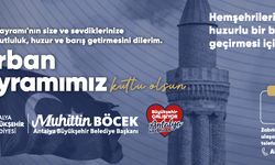 Antalya büyükşehir belediyesi Kurban bayramı ilanı