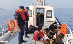 Kaş'ta kaçak göçmen operasyonu