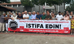 CHP'den Antalya'da LGS protestosu