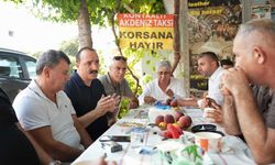 Kotan taksici esnafına konuk oldu