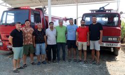 Çıralılar kendi itfaiye istasyonunu kurdu