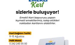 Konyaaltı'ndaki emeklilere emeklikart geliyor