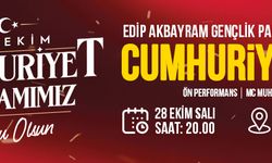 kepez belediyesi cumhuriyet bayramı haluk levent konser ilanı