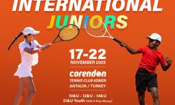 Corendon Kemer’de Kasım Ayı Tenis Maratonu