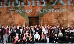 Milletin efendisi Aspendos'ta protokolde Anadolu Ateşi izledi