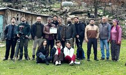 Genç sinemacılar Antalya’da kamera başında