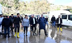 Başkan Uysal sahada