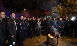 Başkan Vekili Büşra Özdemir, 2026 yılını itfaiye personeliyle karşıladı