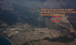 Dere yatağındaki TOKİ projesini mahkeme durdurdu!