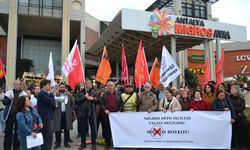 Migros işçilerinin 14 günlük direnişine Antalya’dan destek