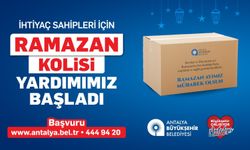 Ramazan yardımı başladı