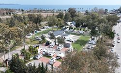Konyaaltı Karavan Park bayramda doldu taştı: Karavan turizmine yoğun ilgi