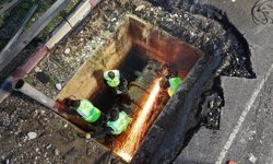 Su kesintisinin müsebbibi vana: 35 yıl Antalya'nın yükünü taşıdı, sonunda devrildi