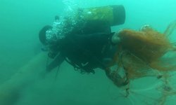 Denizlerdeki hayalet tuzaklar temizlendi