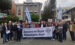 Elektrik ve doğalgaz zammına Antalya'dan protesto