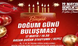 Kepez’den gençlere dev doğum günü