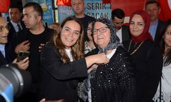 Serik'te İYİ Parti'den 'rozet' töreni
