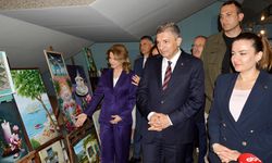 AKHEM kursiyerlerinin el emeği eserleri sergilendi