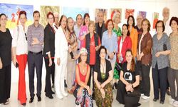Yörük kilim motifleri tuvallerde yeniden hayat buldu