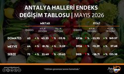 Antalya hallerinde fiyat-miktar dengesinde dikkat çeken değişim