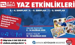 ATABEM yaz kursları için kayıtlar başlıyor