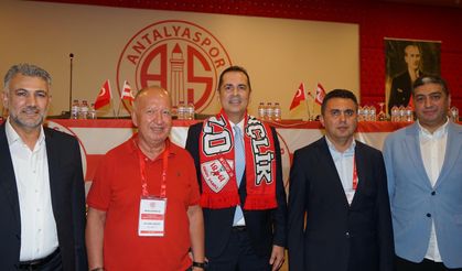 Antalyaspor’da olağanüstü genel kurul tamamlandı: Başkan Rıza Perçin