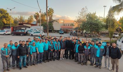 Alanya Belediyesi'nde grev