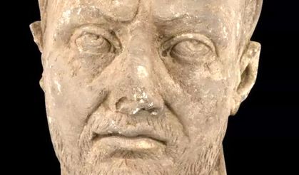 Aspendos kazılarında imparator başı bulundu