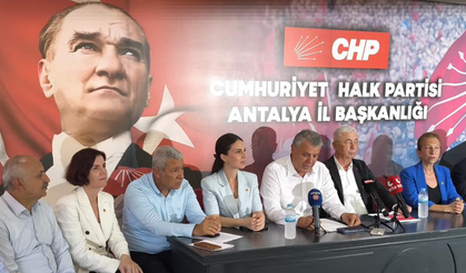 CHP Antalya'da sahaya iniyor