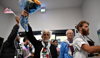 İsrail'in Sumud'da alıkoyduğu  137 aktivist İstanbul'da