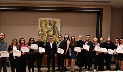 AGC’li gazetecilere  ingilizce sertifikası