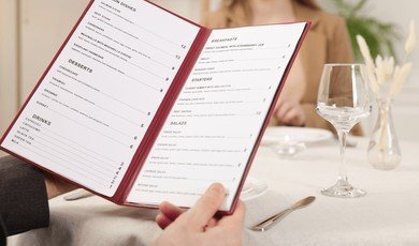 Menüde gizli hiçbir şey kalmayacak