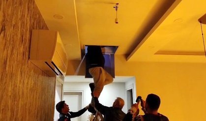 19 yıldır aranan şüpheli tavan arasından çıktı