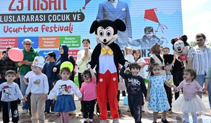 Antalya’da çocuklar için uçurtma festivali coşkusu