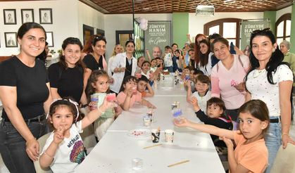 Anne çocuklar aynı etkinlikte buluştu