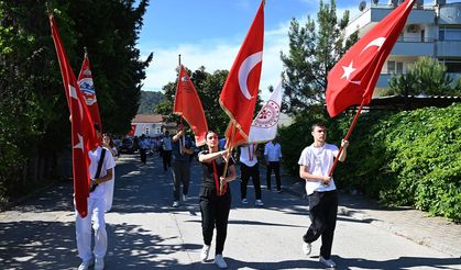 Kemer’de gençlik bayramına törenli kutlama