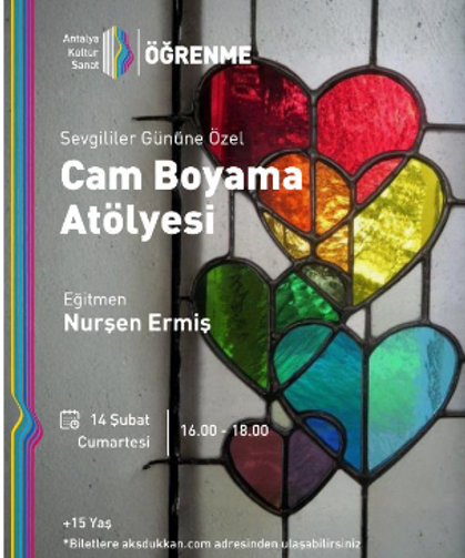 Sevgililer Günü'ne özel atölye
