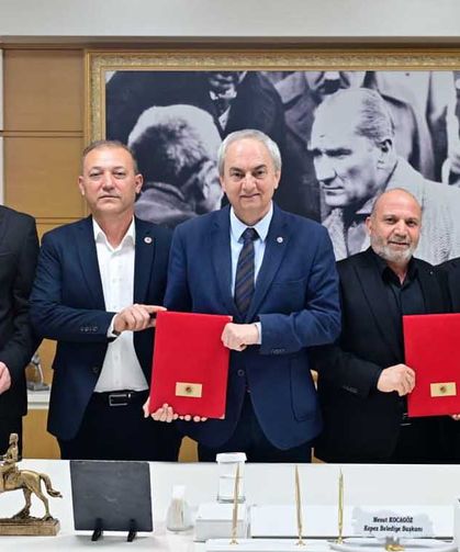 Kepez’de iki mahalleye semt evi ve taziye evi protokolü